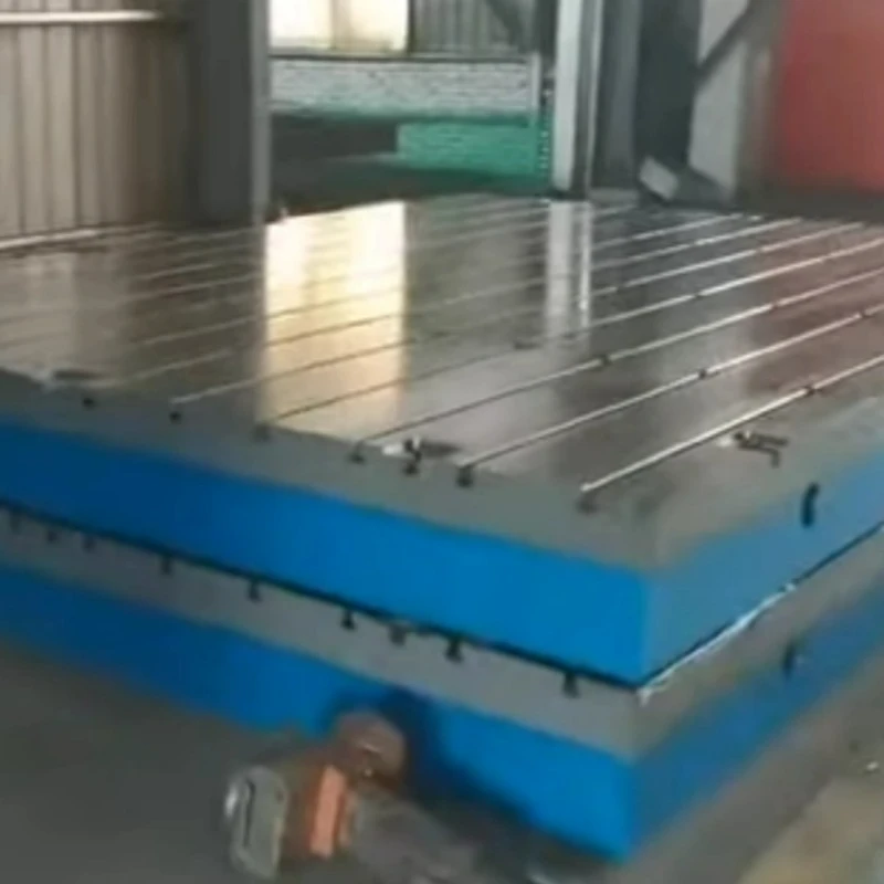 Producto acabado jehechaukaha de hierro fundido t ranura plataforma .